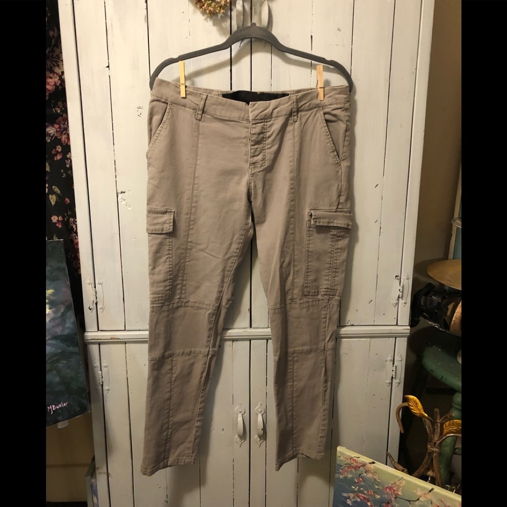 Women’s utility khaki pants, Joe’s Jeans size 32P